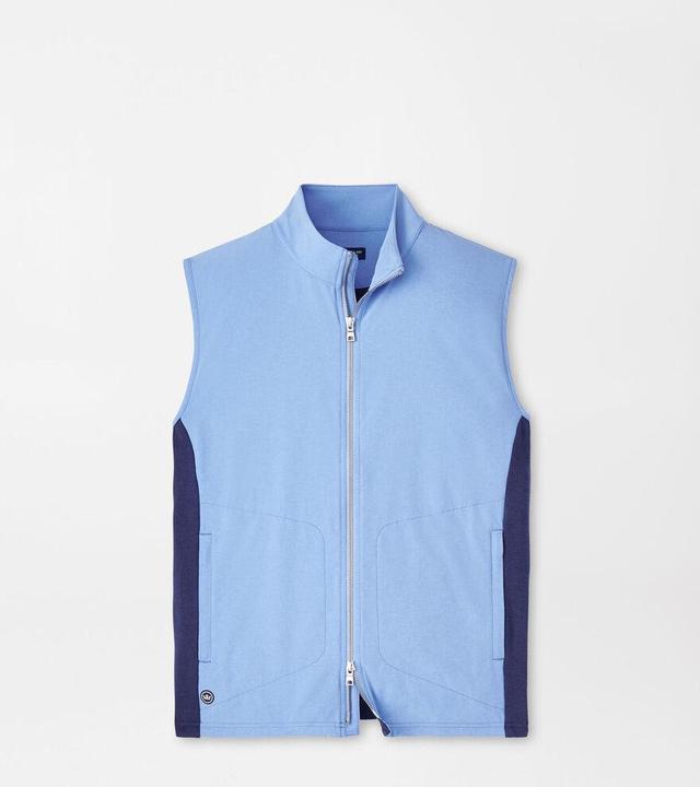 Peter Millar Mens Solstice Performance Hybrid Full-Zip Vest | Color: Elixir | Size: XL Product Image