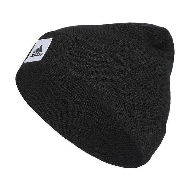 Womens adidas Fold Beanie Hat Product Image