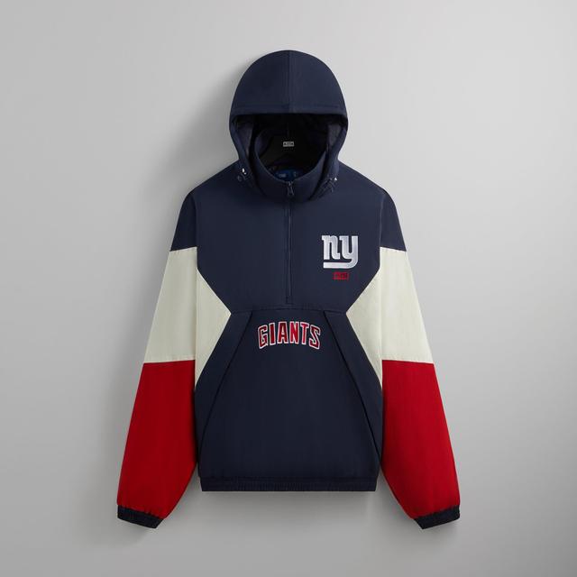 Kith & '47 for the NFL: Giants Quarter Zip Anorak With Hood - Nocturnal Male Product Image