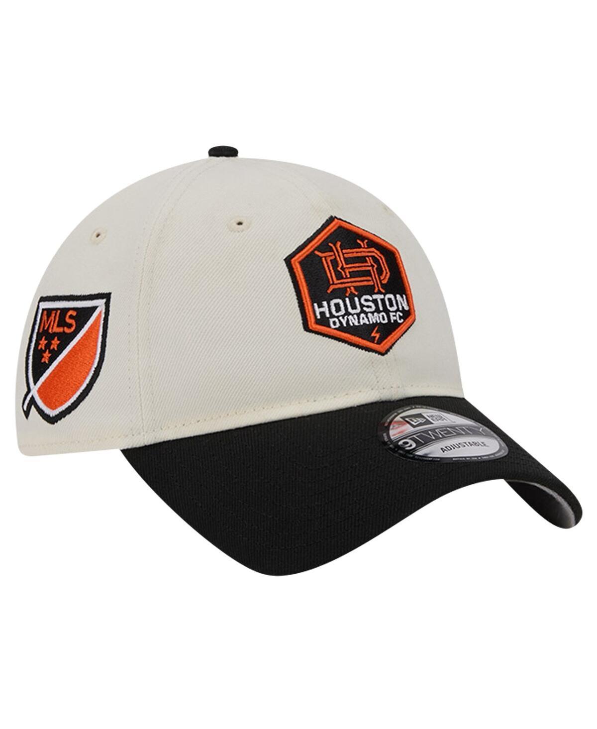 Mens New Era White Houston Dynamo FC 2024 Kick Off Collection 9TWENTY Adjustable Hat Product Image