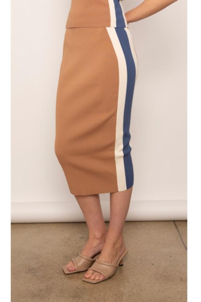 Harlow Bodycon Varsity Skirt Product Image