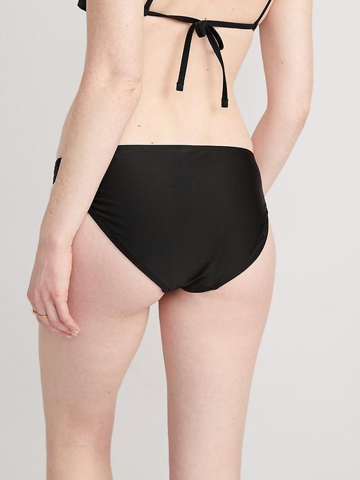 High-Waisted Classic Bikini Swim Bottoms Product Image