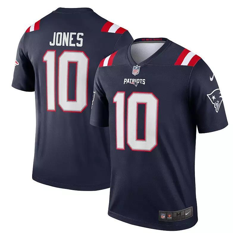 Mens Nike Mac Jones New England Patriots Legend Jersey Blue Product Image