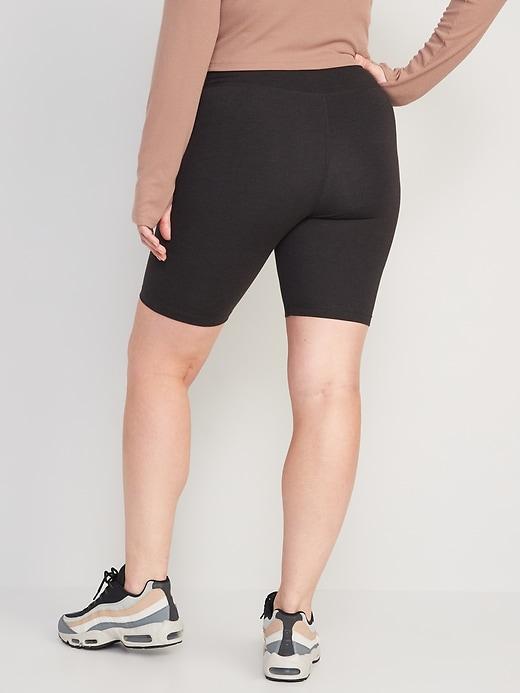 Extra High-Waisted PowerChill Biker Shorts -- 8-inch inseam Product Image