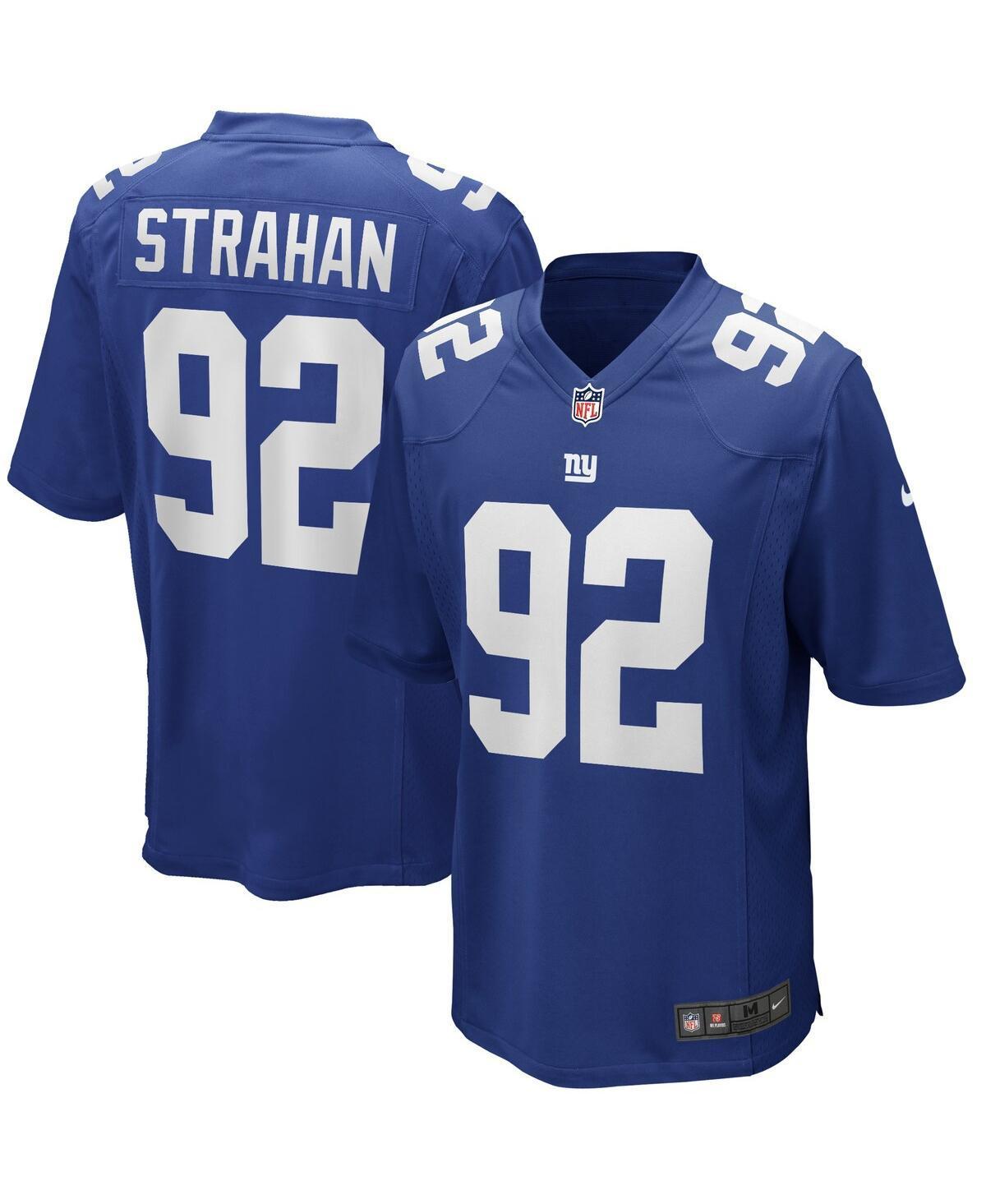 Mens Nike Michael Strahan Royal New York Giants Game Retired Player Jersey Product Image