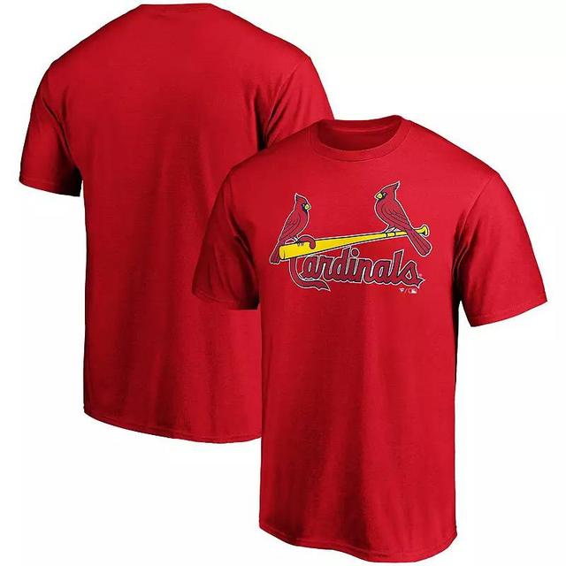 Mens Fanatics Branded St. Louis Cardinals Official Wordmark T-Shirt Product Image