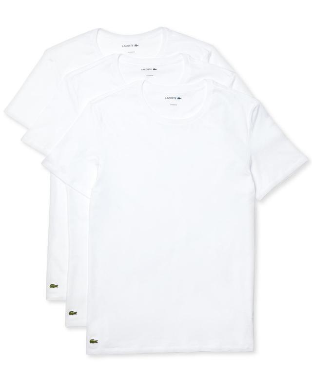 Lacoste 3-Pack Essentials Crewneck T-Shirts Product Image