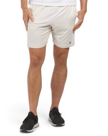 Jersey Knit Training Shorts for Men | Polyester/Spandex Product Image