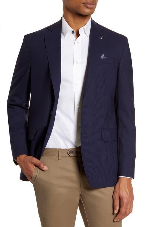 Ted Baker London Karl Trim Fit Stretch Solid Wool Blazer Product Image