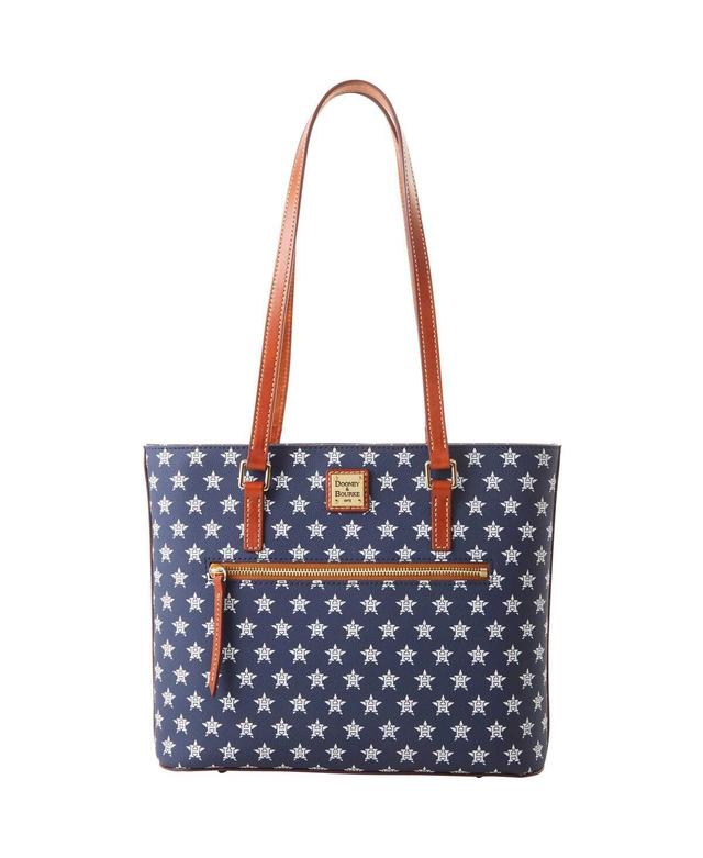 Womens Dooney & Bourke Houston Astros Signature Shopper Purse Product Image