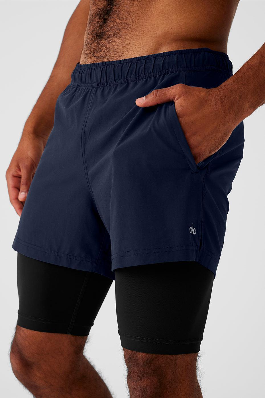 5" Revival 2-in-1 Short - Navy/Black Male Product Image