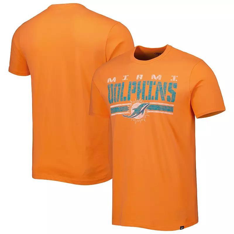 Mens 47 Miami Dolphins Team Stripe T-Shirt Product Image