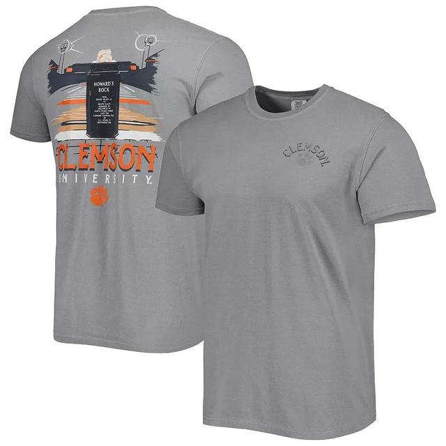 Mens Gray Clemson Tigers Hyperlocal T-Shirt Product Image