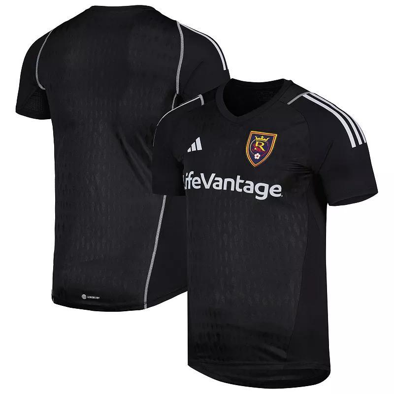 Mens adidas Black Real Salt Lake 2023 Replica Goalkeeper Jersey Product Image