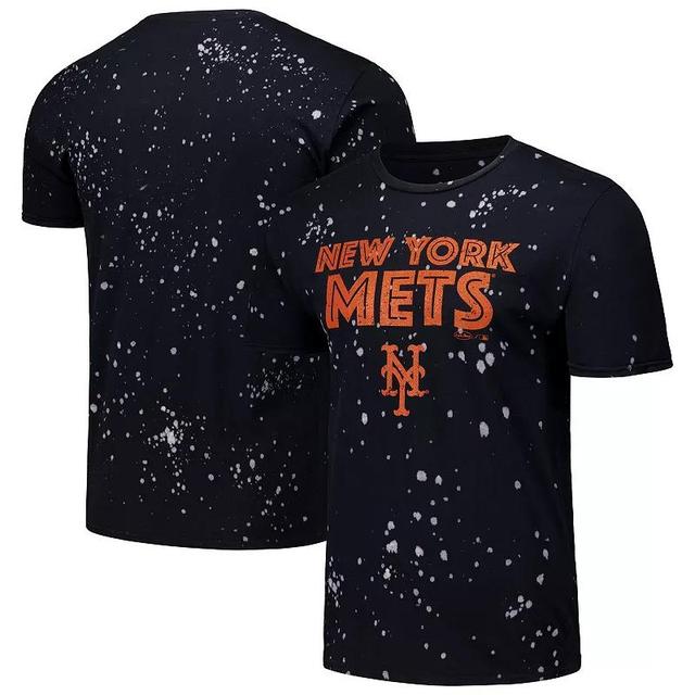 Mens Majestic Threads /White New York Mets Splatter T-Shirt Product Image