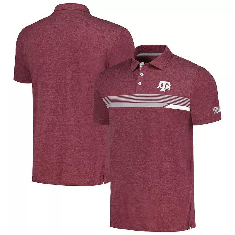 Mens Colosseum Maroon Texas A&M Aggies No Problemo Polo Product Image