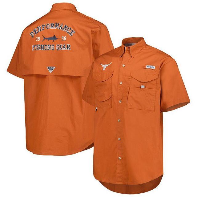 Mens Columbia Texas Orange Texas Longhorns Bonehead Button-Up Shirt Product Image