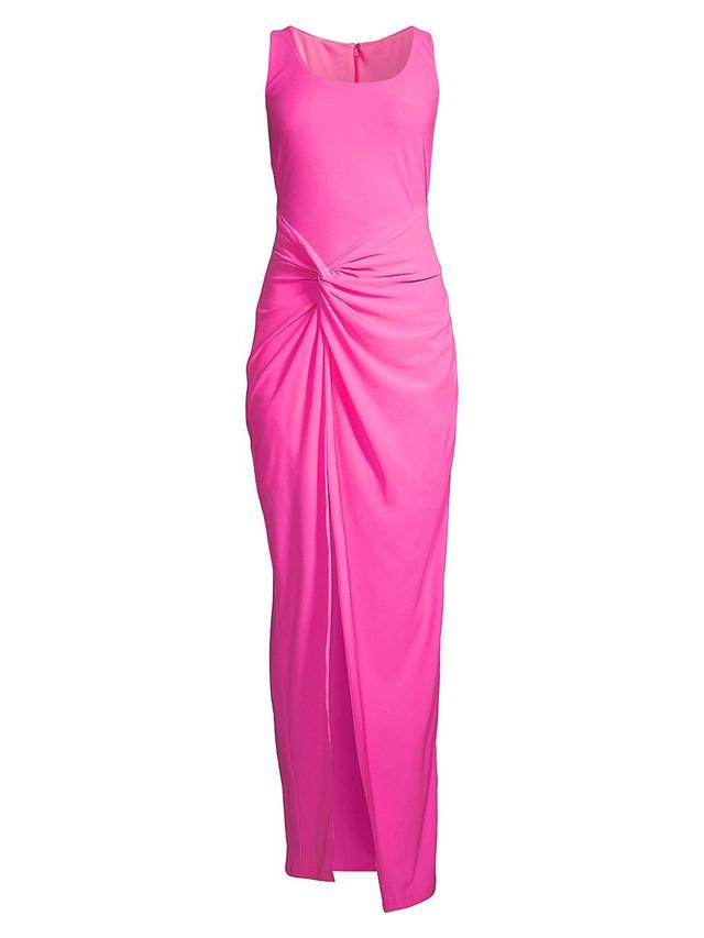 Womens Twist-Accented Jersey Maxi Dress Product Image