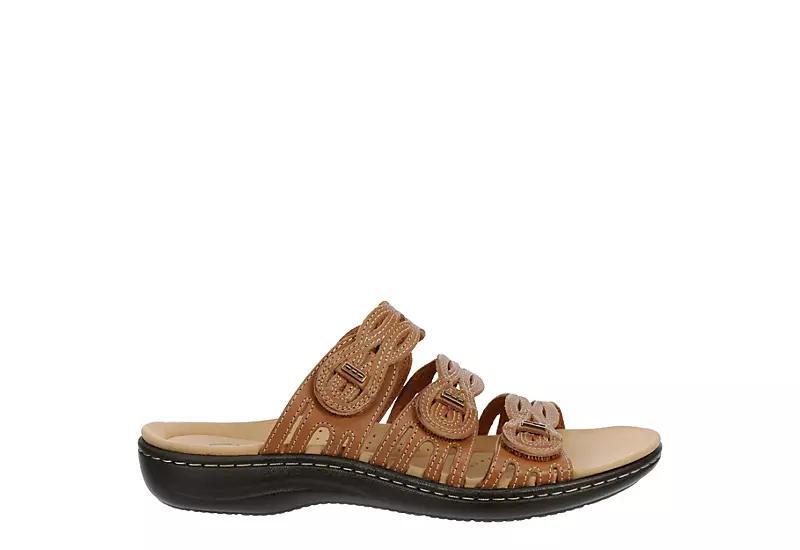 Clarks Womens Laurieann Ruby Slide Sandals Product Image