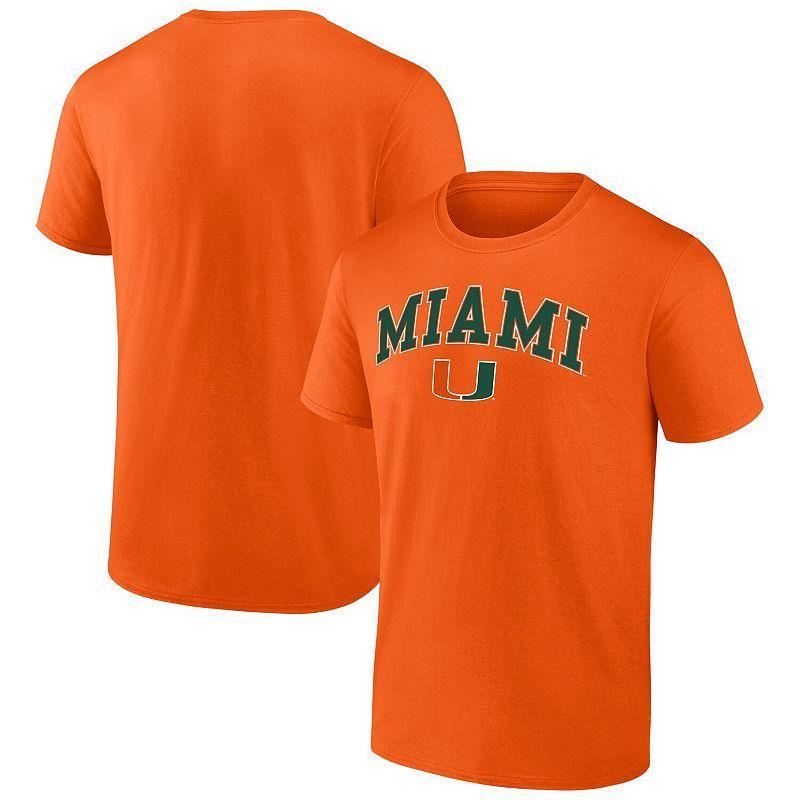 Mens Fanatics Branded Miami Hurricanes Campus T-Shirt Product Image