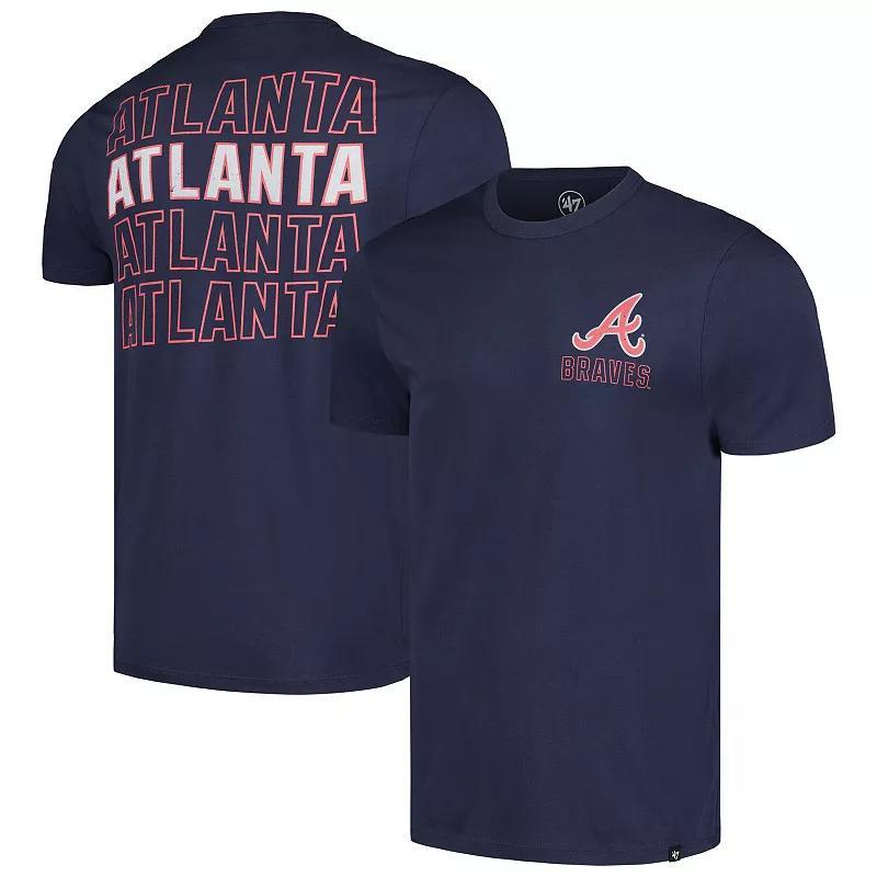 Mens 47 Atlanta Braves Hang Back Franklin T-Shirt Blue Product Image