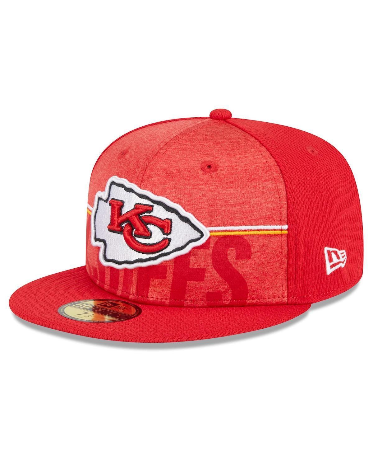 Mens New Era Red Kansas City Chiefs 2023 Nfl Training Camp 59FIFTY Fitted Hat Product Image