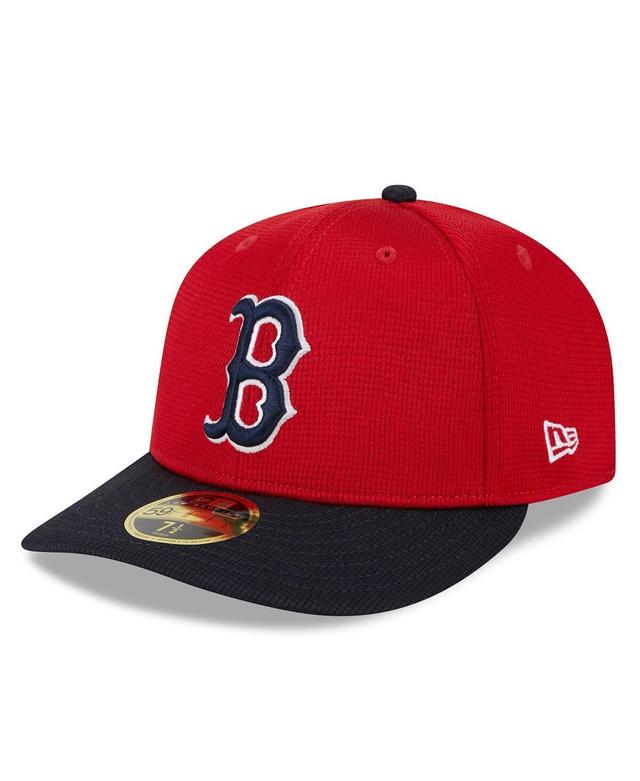 Mens New Era Red Boston Red Sox 2024 Batting Practice Low Profile 59FIFTY Fitted Hat Product Image