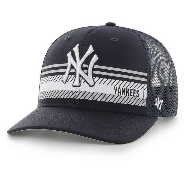 Mens 47 New York Yankees Cumberland Trucker Snapback Hat, Blue Product Image