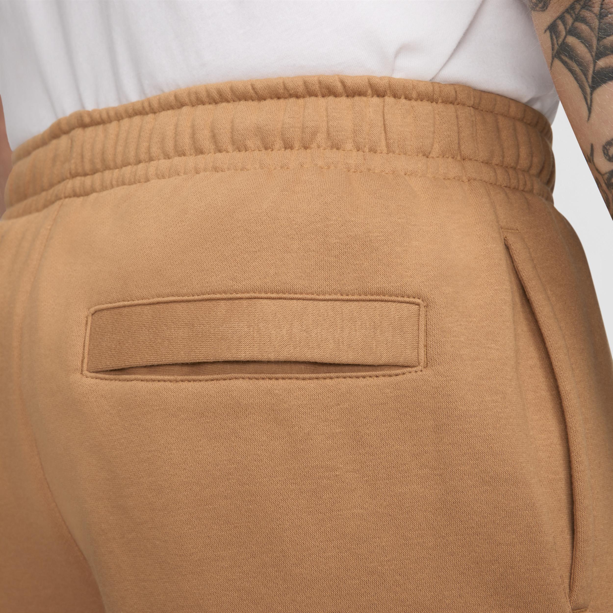 Nike Mens Club Cuffed Pants - Flax/White/Flax Product Image