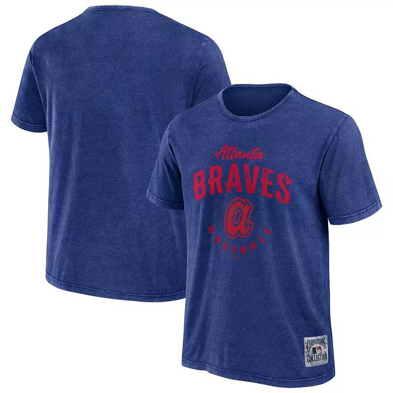 Mens Darius Rucker Collection by Fanatics Atlanta Braves Cooperstown Collection Washed T-Shirt Product Image