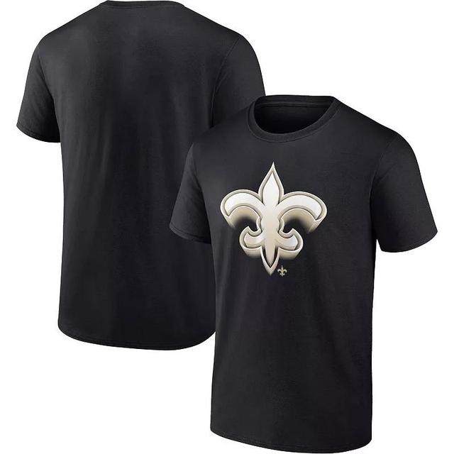 Mens Fanatics Branded New Orleans Saints Chrome Dimension T-Shirt Product Image