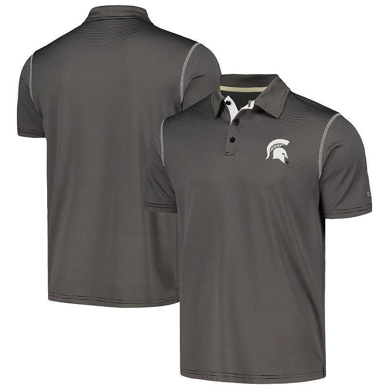 Mens Colosseum Gray Michigan State Spartans Cameron Polo Product Image