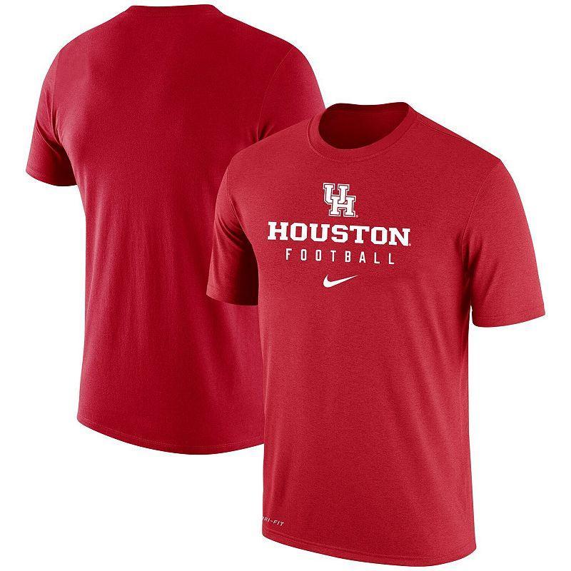 Mens Nike Red Houston Cougars Performance T-Shirt Product Image