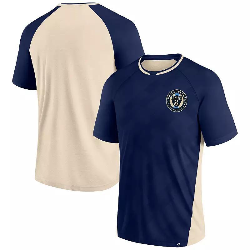 Mens Fanatics Branded Navy Philadelphia Union Attacker Raglan T-Shirt Uni Blue Product Image