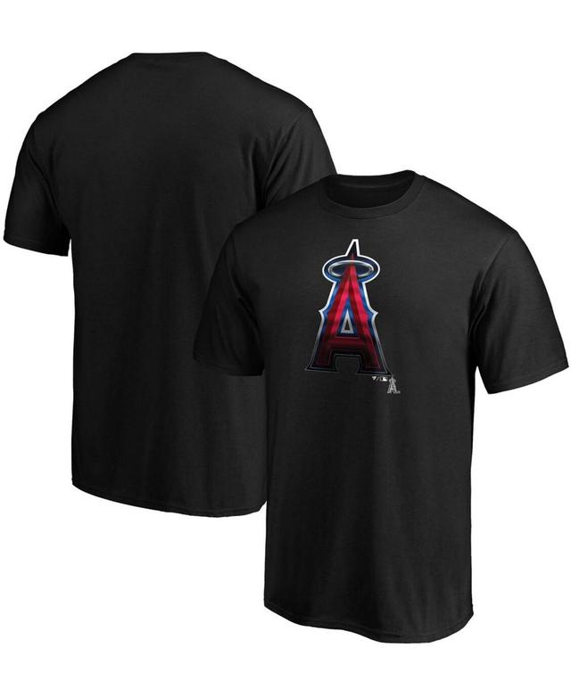 Mens Fanatics Branded Los Angeles Angels Midnight Mascot Team Logo T-Shirt Product Image