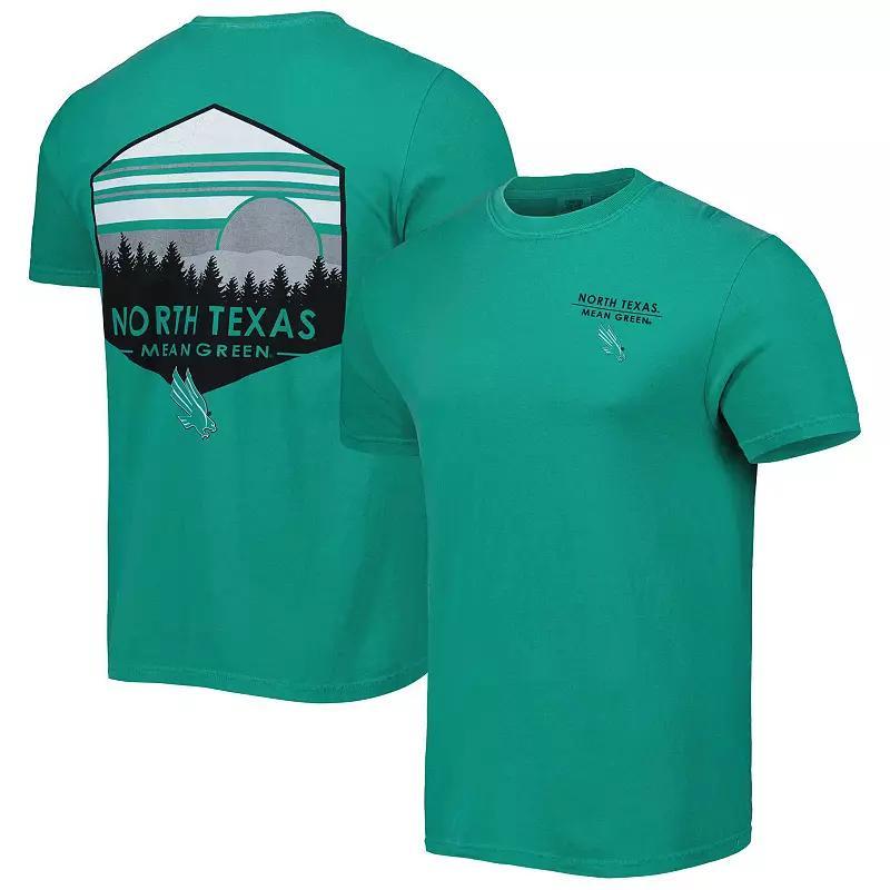 Mens Green North Texas Mean Green Landscape Shield T-Shirt Product Image