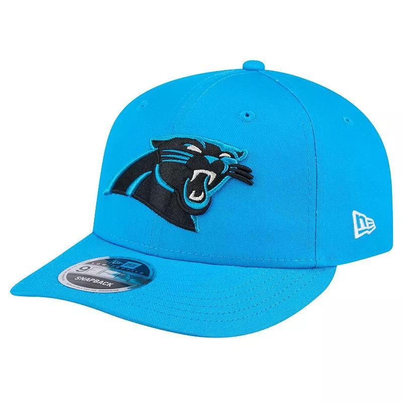 Mens New Era Carolina Panthers Main Low Profile 9FIFTY Snapback Hat Product Image