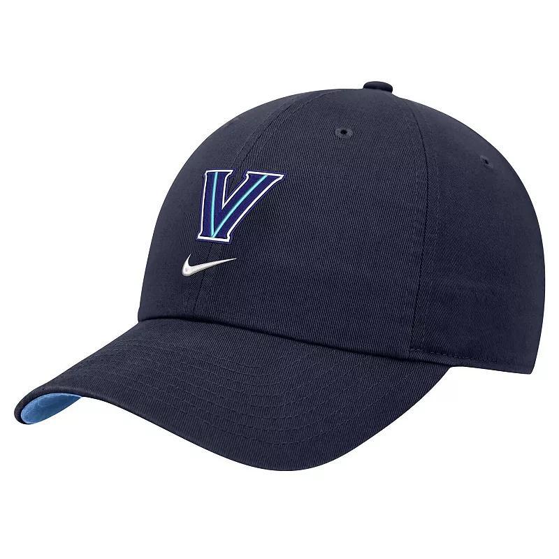 Mens Nike Villanova Wildcats 2024 Sideline Club Adjustable Hat, Blue Product Image