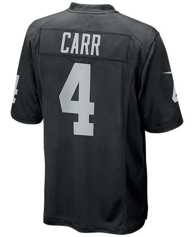 Nike Mens Derek Carr Las Vegas Raiders Game Jersey - Black Product Image