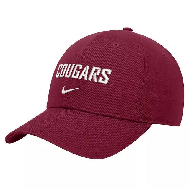 Mens Nike Crimson Washington State Cougars 2024 Sideline Club Adjustable Hat Product Image