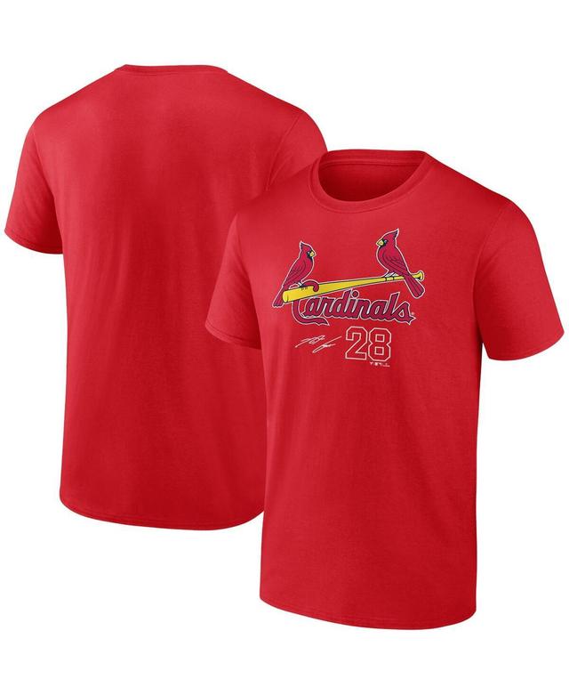 Mens Fanatics Branded Nolan Arenado St. Louis Cardinals Player Name & Number T-Shirt Product Image