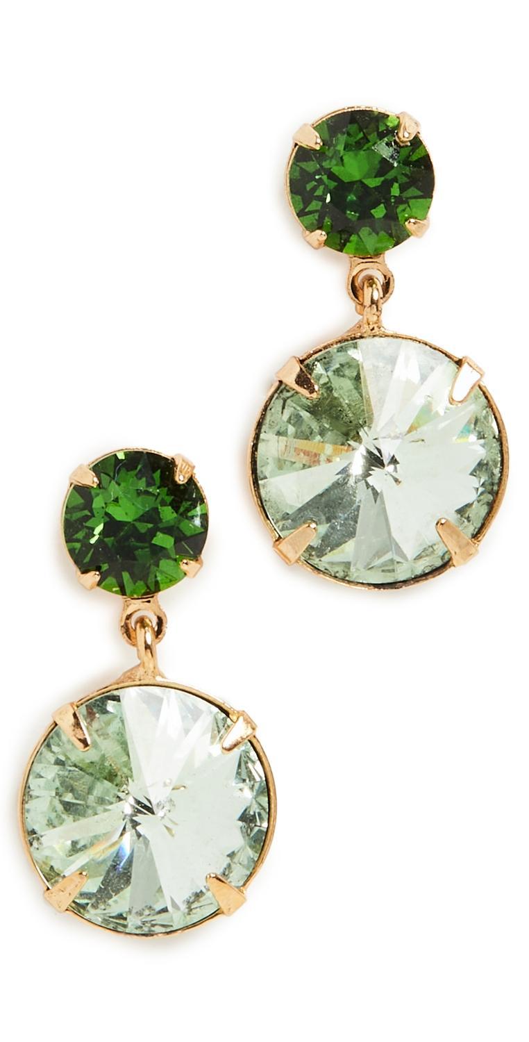 Jennifer Behr Lylah Earrings Fern One Size Product Image