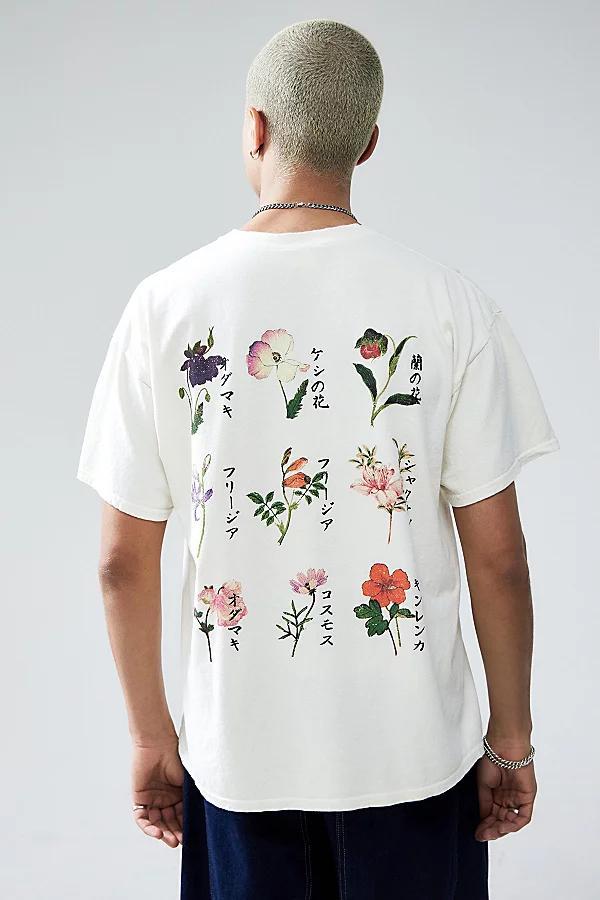 Urban Outfitters UO Multi Flower Tee Mens at Urban Outfitters Product Image