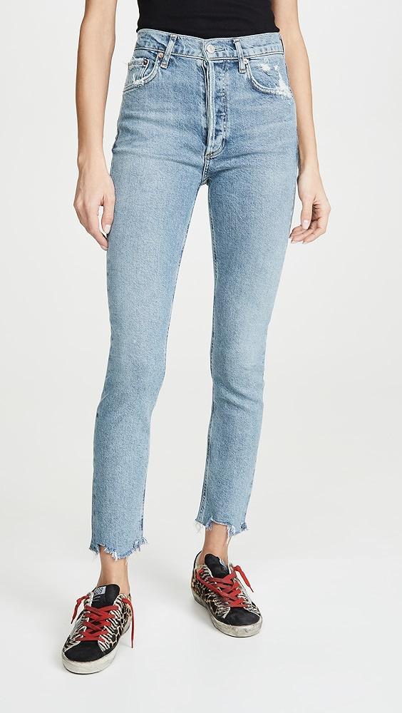 AGOLDE Nico High Rise Slim Fit Jeans | Shopbop product image