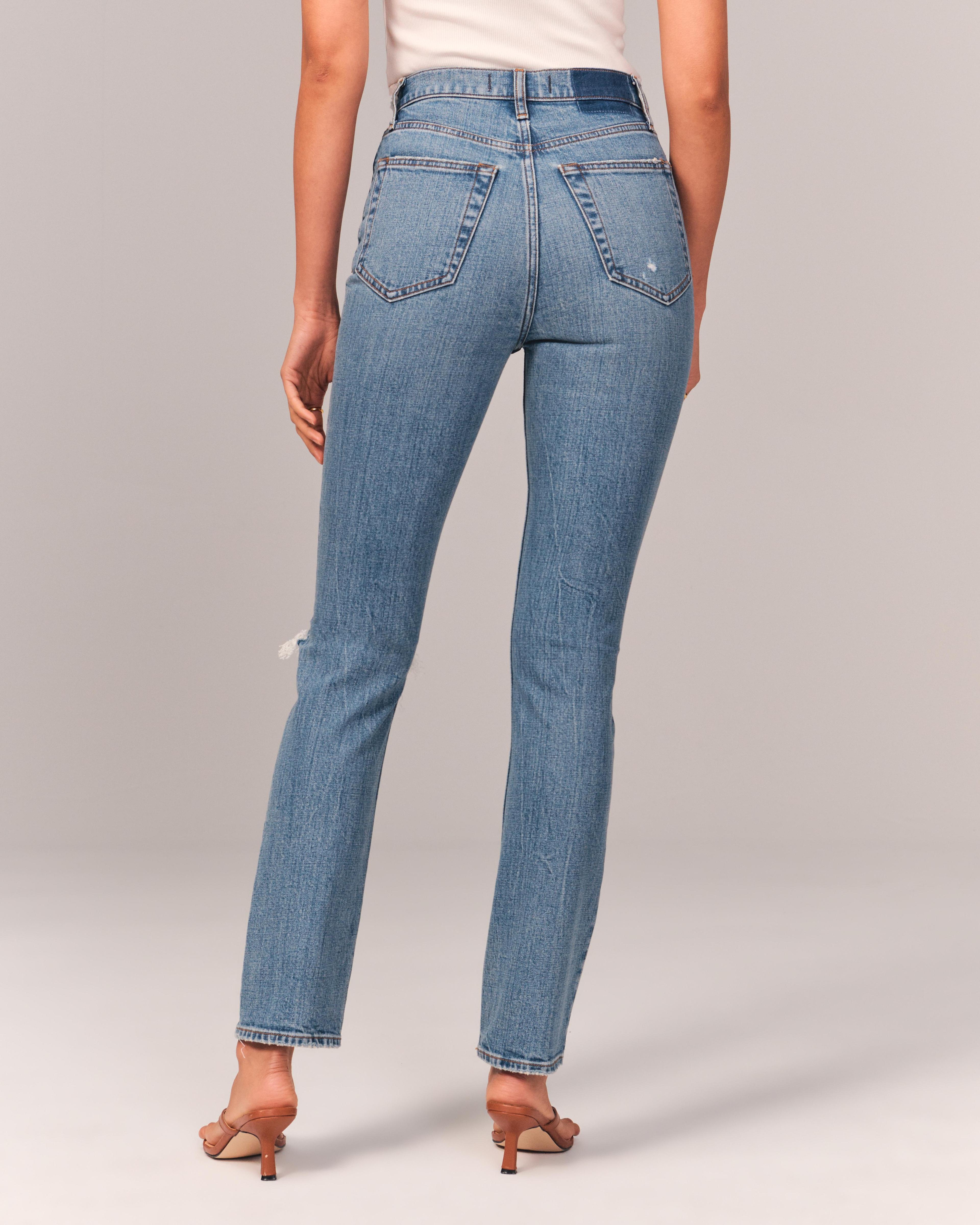 Ultra High Rise 90s Slim Straight Jean Product Image