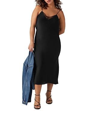 ba & sh Clelia Midi Slip Dress Product Image