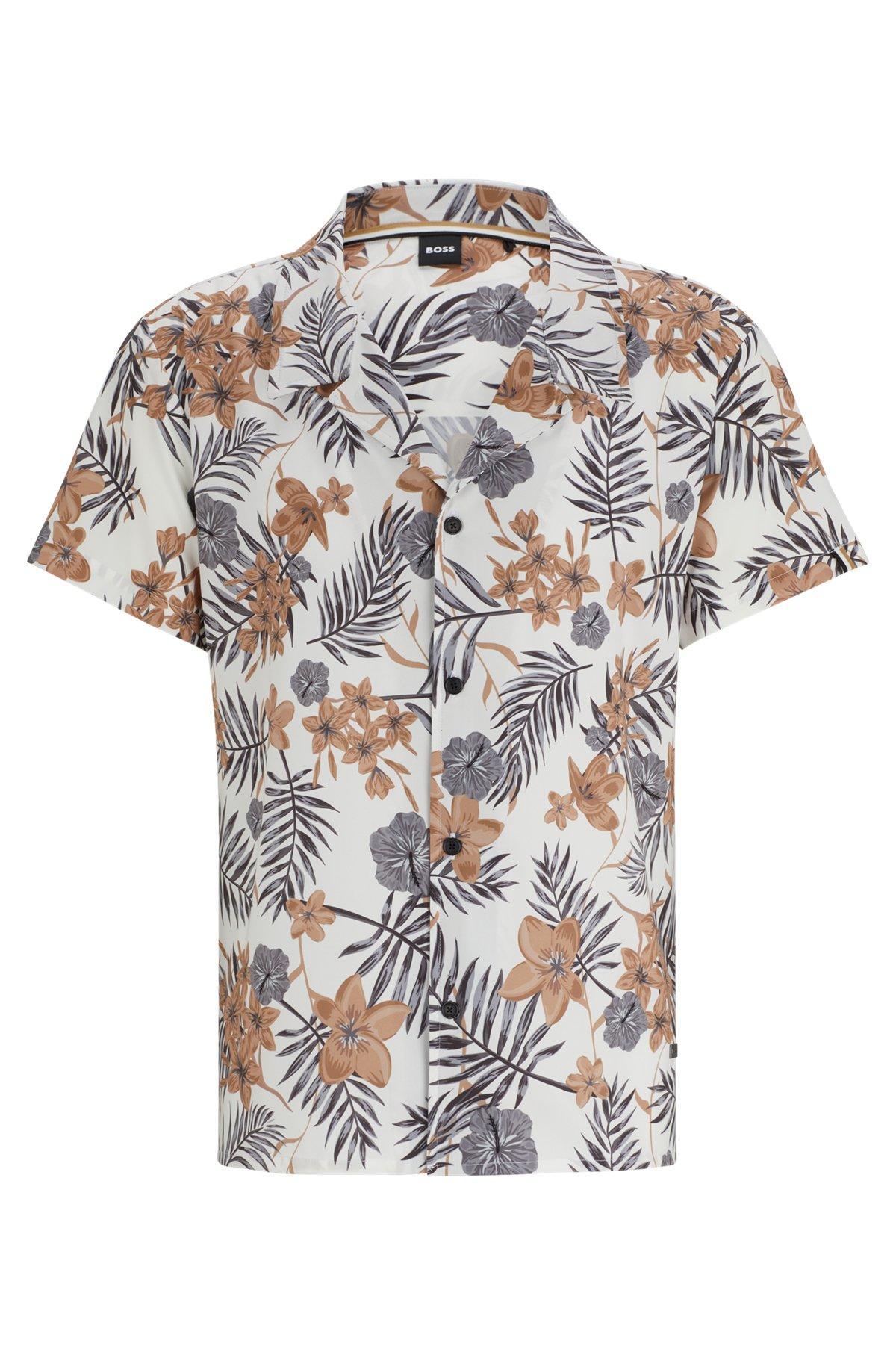 Regular-fit shirt with seasonal print Product Image