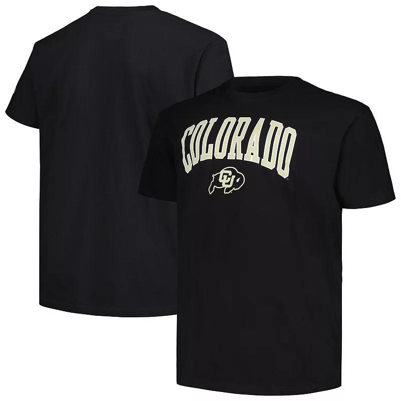 Mens Profile Colorado Buffaloes Big & Tall Arch Over Logo T-Shirt Product Image