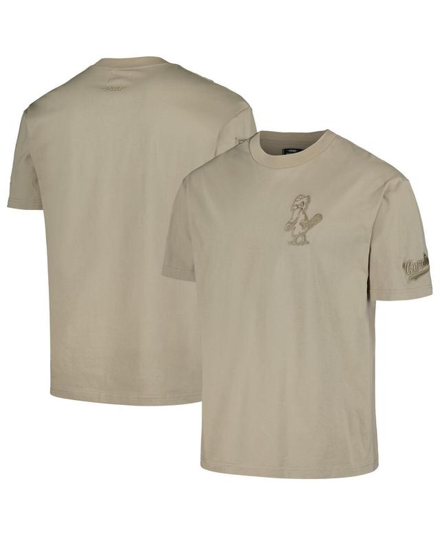 Mens Pro Standard Tan St. Louis Cardinals Neutral Drop Shoulder T-shirt Product Image