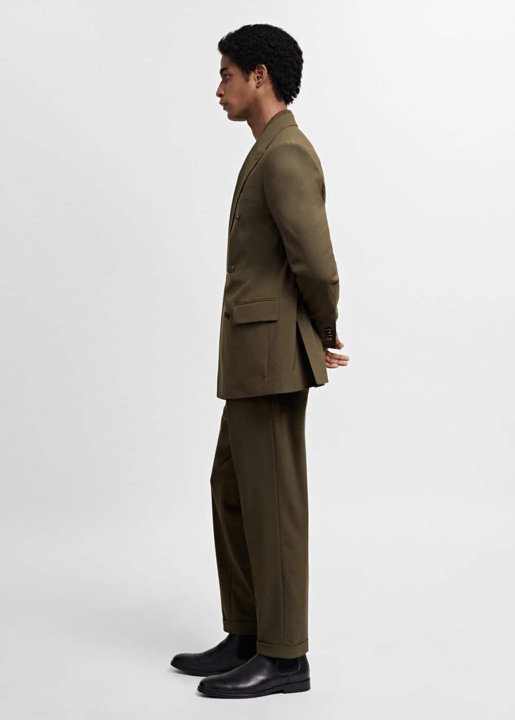 MANGO MAN - Suit pants khakiMen Product Image